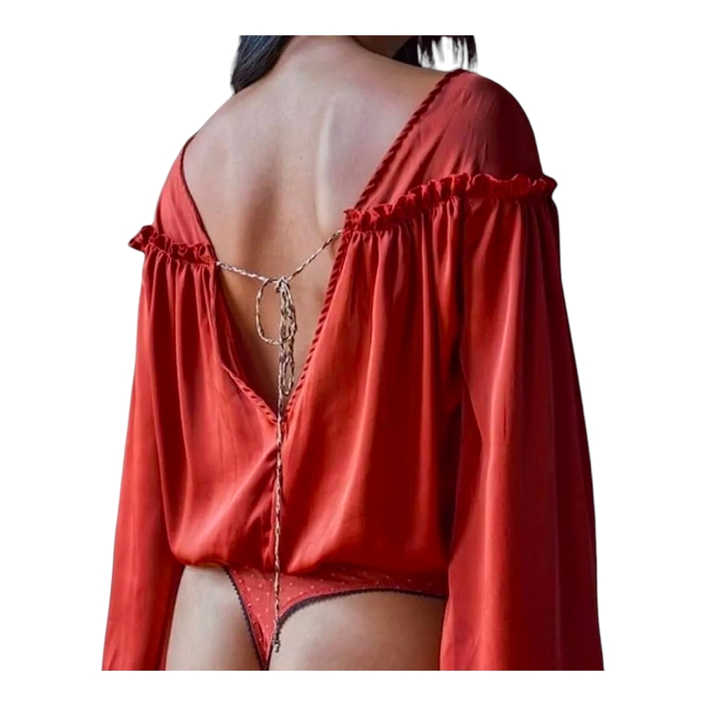 Women's Rust Top - Picture 4 of 9